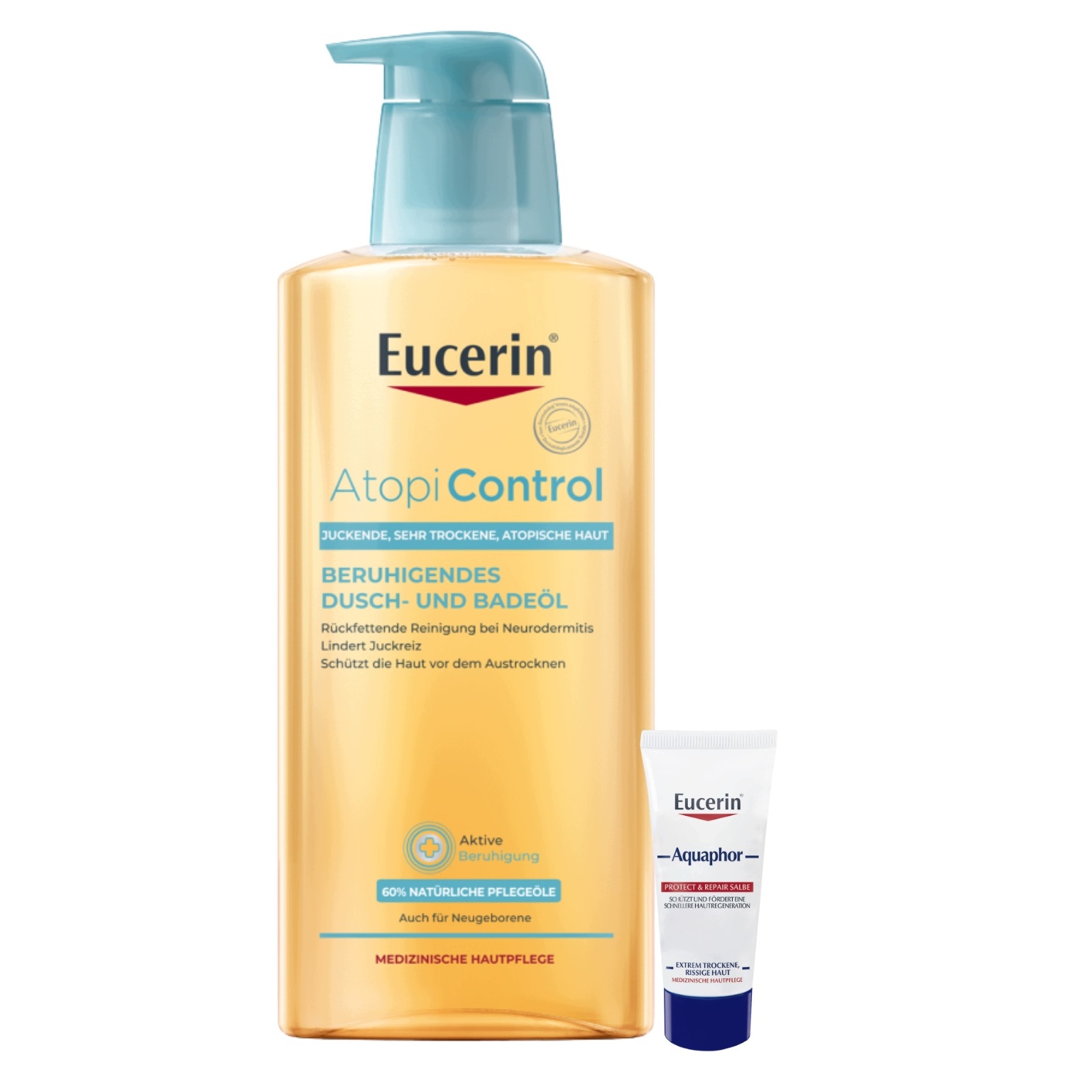 Eucerin Atopi Control Kojący myjący olejek do ciała Azs 400ml+