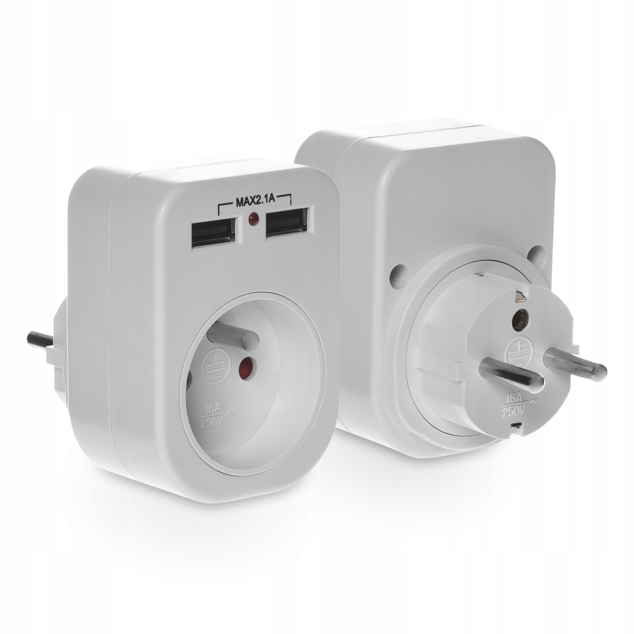 

Gniazdo wtyczkowe z portami 2xUSB