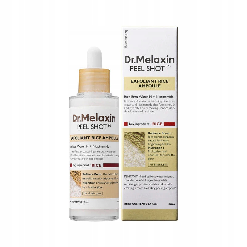Dr Melaxin Peel Shot bílá rýže 80 ml