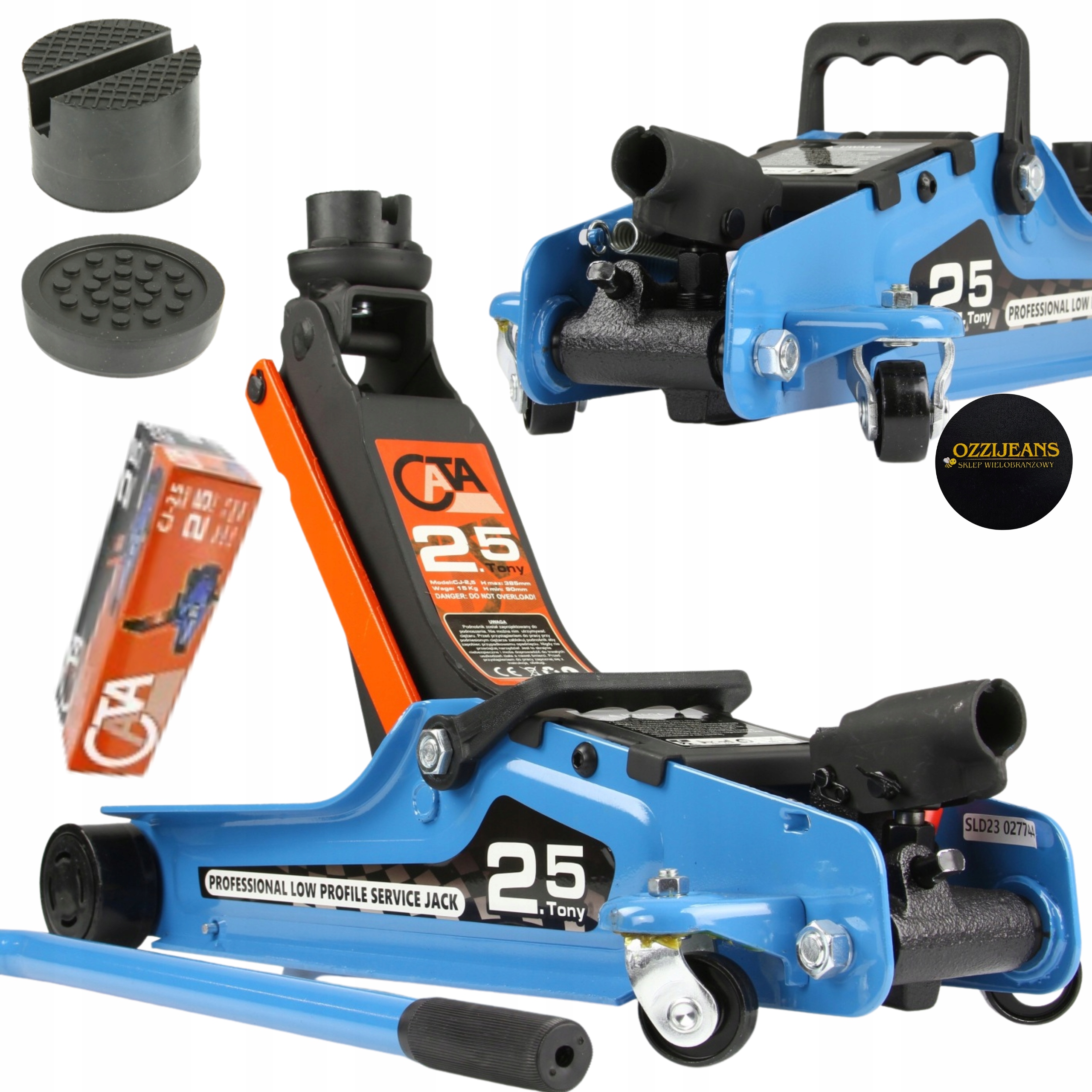 Hever Zvedák 2,5T Cata CJ-2.5 Automobilový Žába