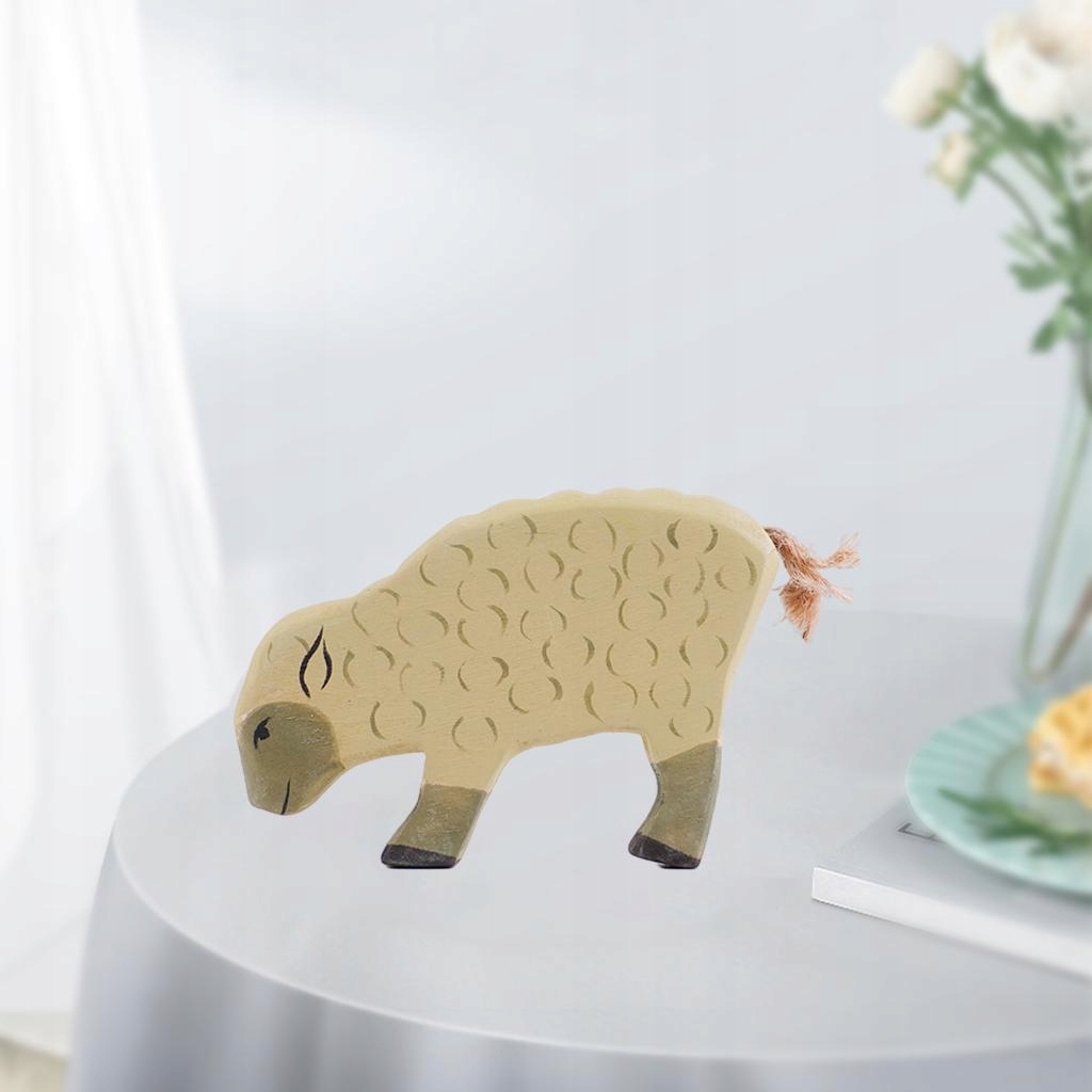 Animal Learning Toy Figures Numbers Model Sheep Rodzaj do zbudowania