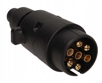 WTYCZKA PRZYCZEPY 12V PLASTIKOWA 7 pin