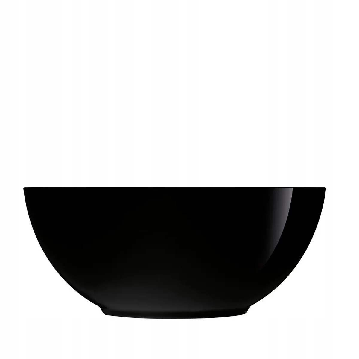 Komplet talerzy DIWALI czarny zestaw 19el SERWIS OBIADOWY 6 osób LUMINARC Liczba elementów w zestawie 19