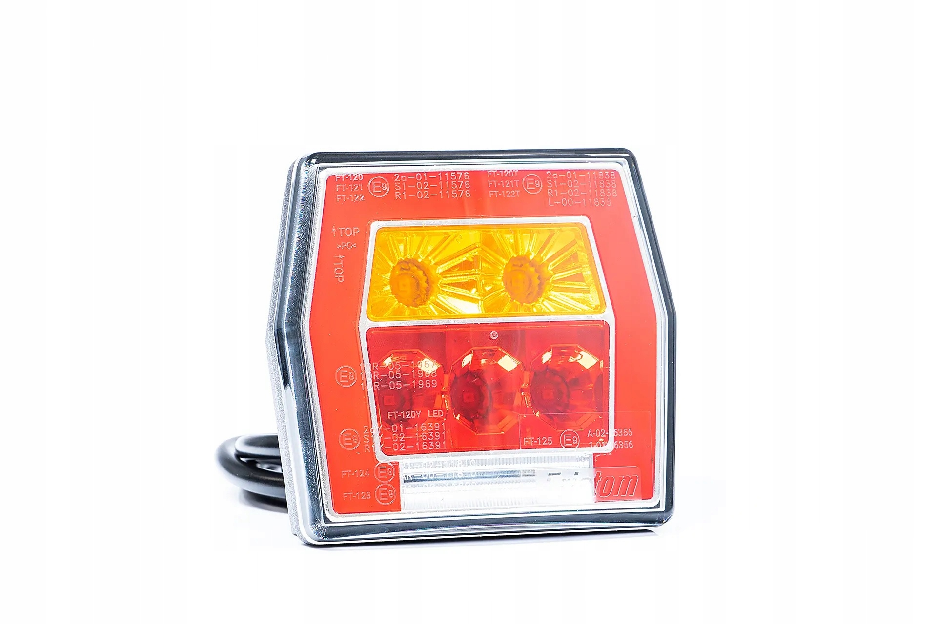 UNIWERSALNA LAMPA TYLNA DIODY LED 4 FUNKCYJNA