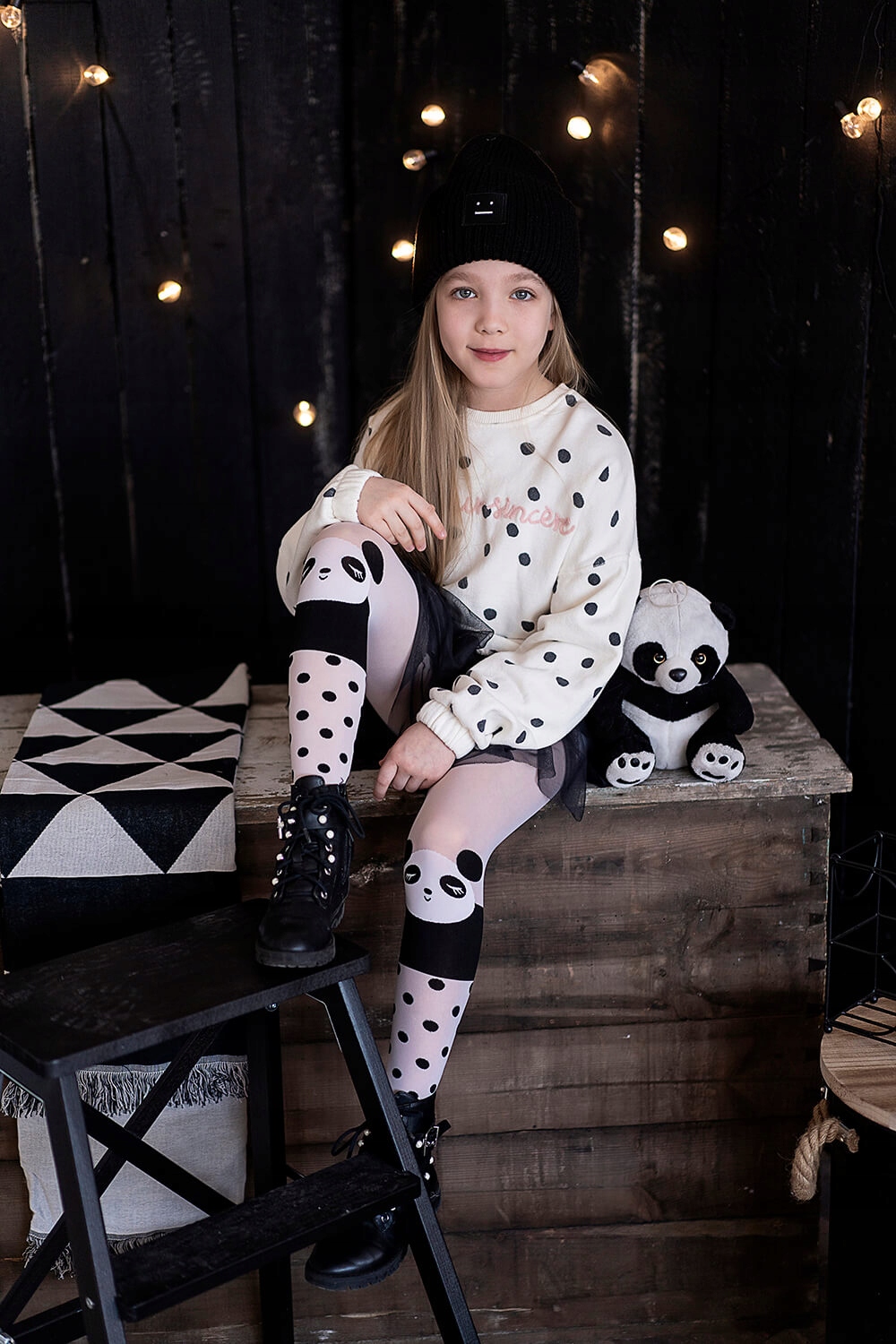

Rajstopy Ling Ling Panda 40 den Knittex 128-134