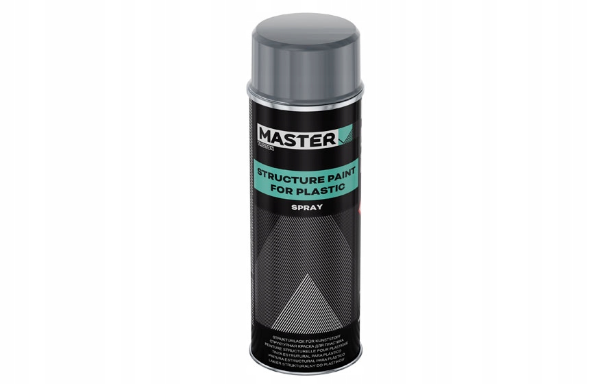 Lakier strukturalny do plastików Troton Master spray 500 ml czarny
