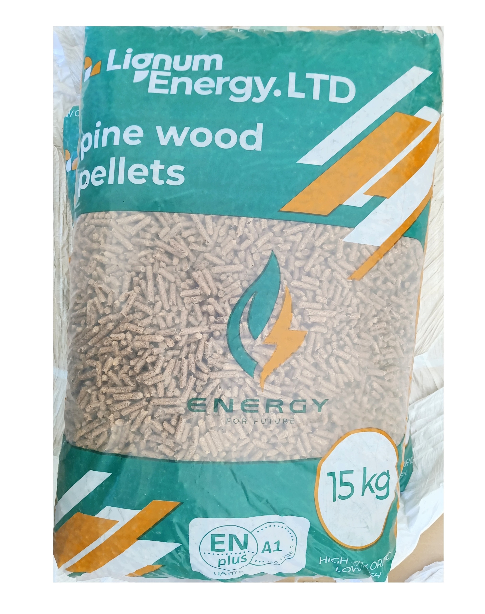 Pellet drzewny sosnowy 15 kg, pelet do pieców z podajniekiem