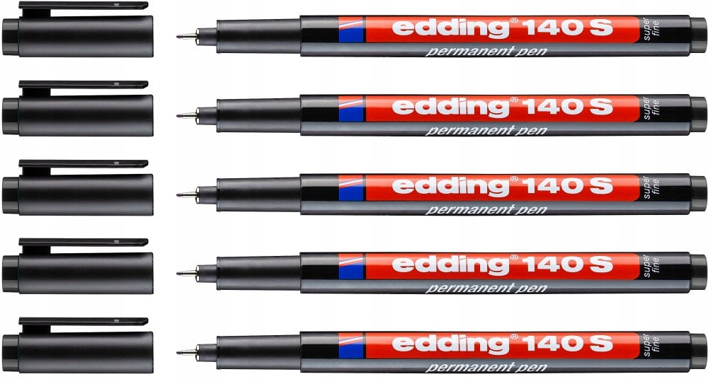 

Marker do folii foliopis Edding 140S 0,3 Czarny x5