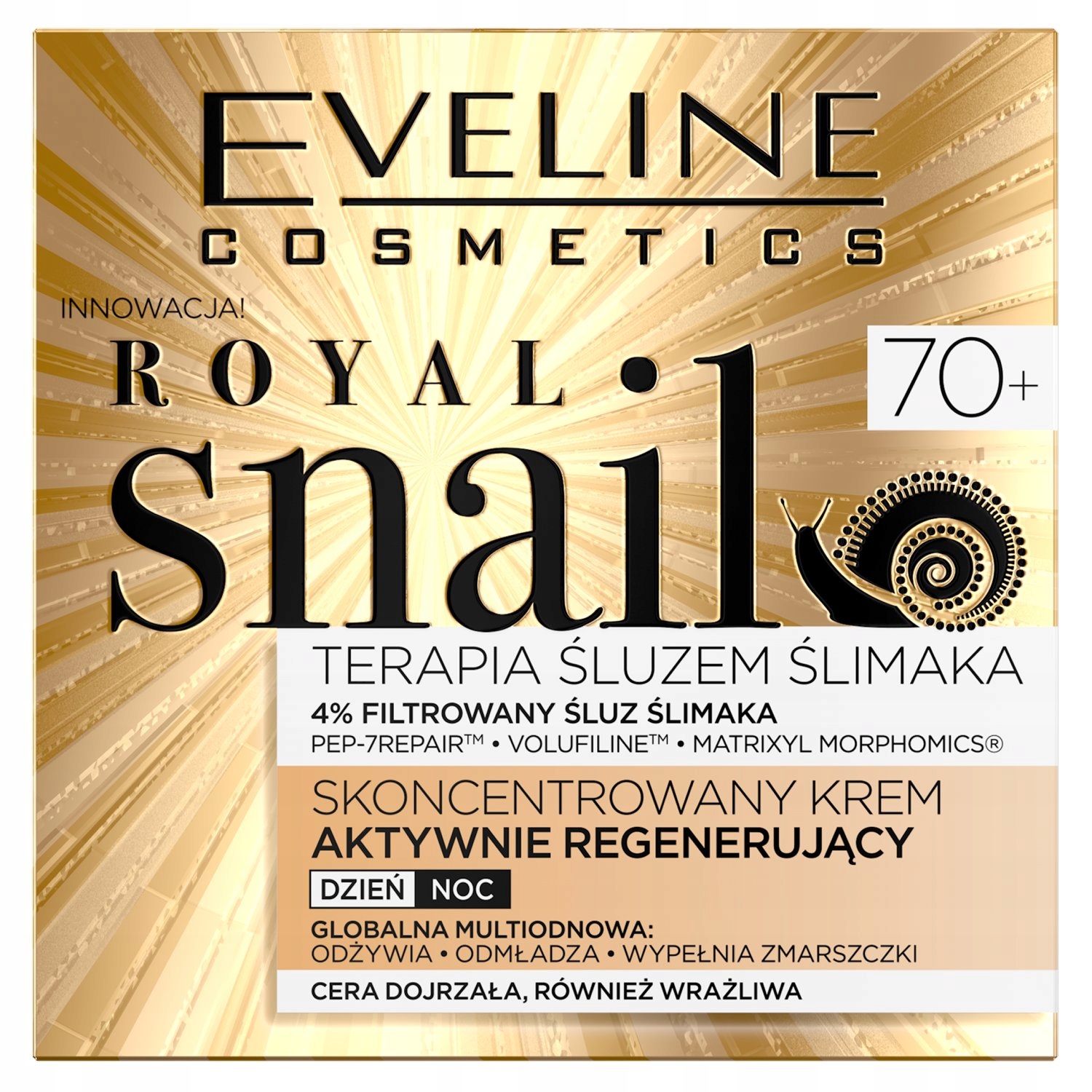 

Eveline Royal Snail 70+ Krem Na Dzień I Na Noc
