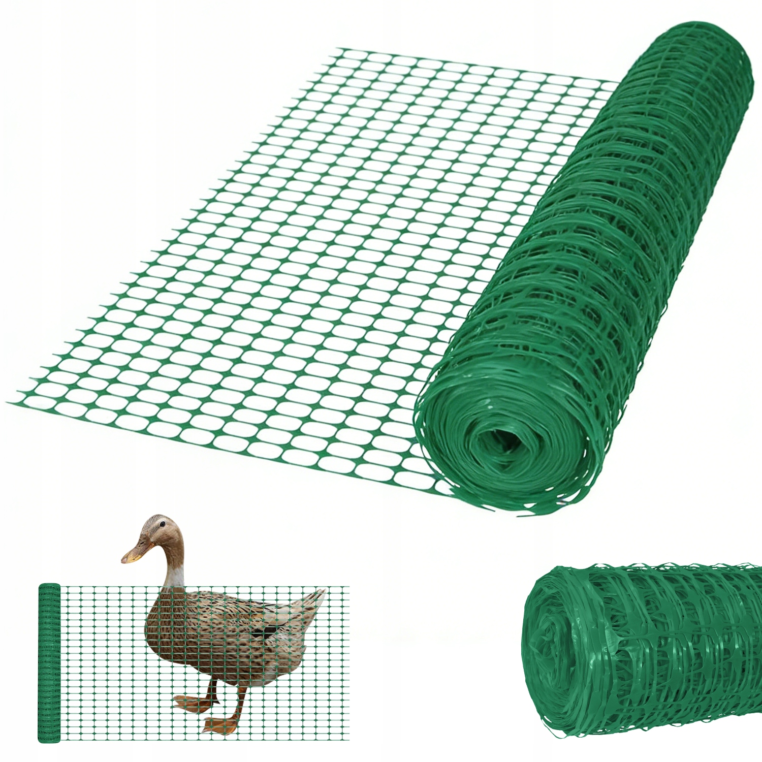 1X30 M Plastová Ochranná Slevová Síť, Zelená