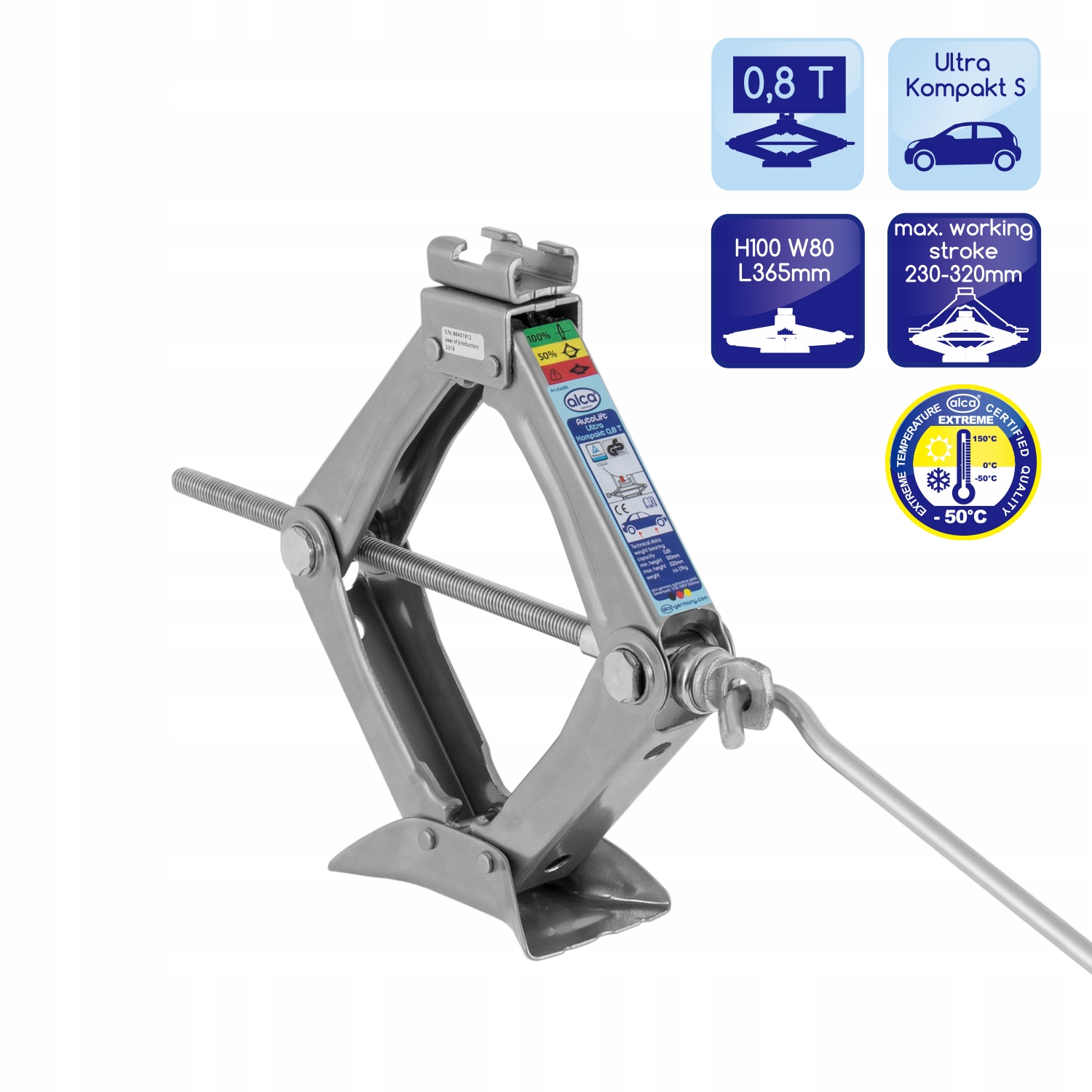 Alca 0,8 т трапециевидный подъемник