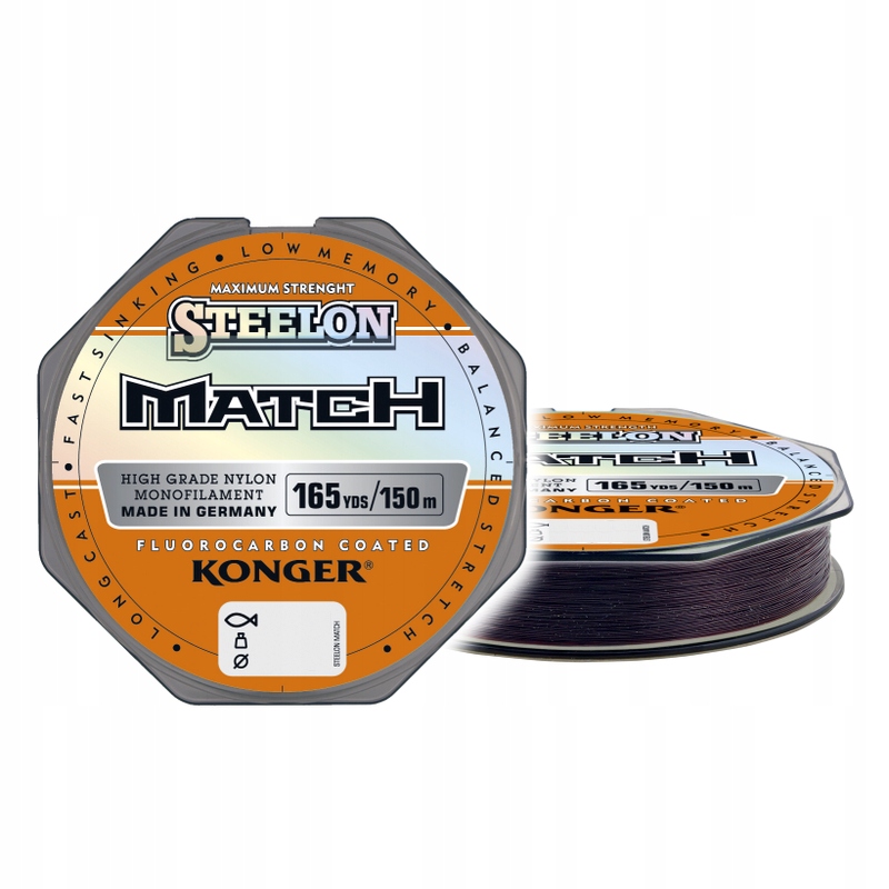 Żyłka Konger Steelon Match 0,20mm/150m