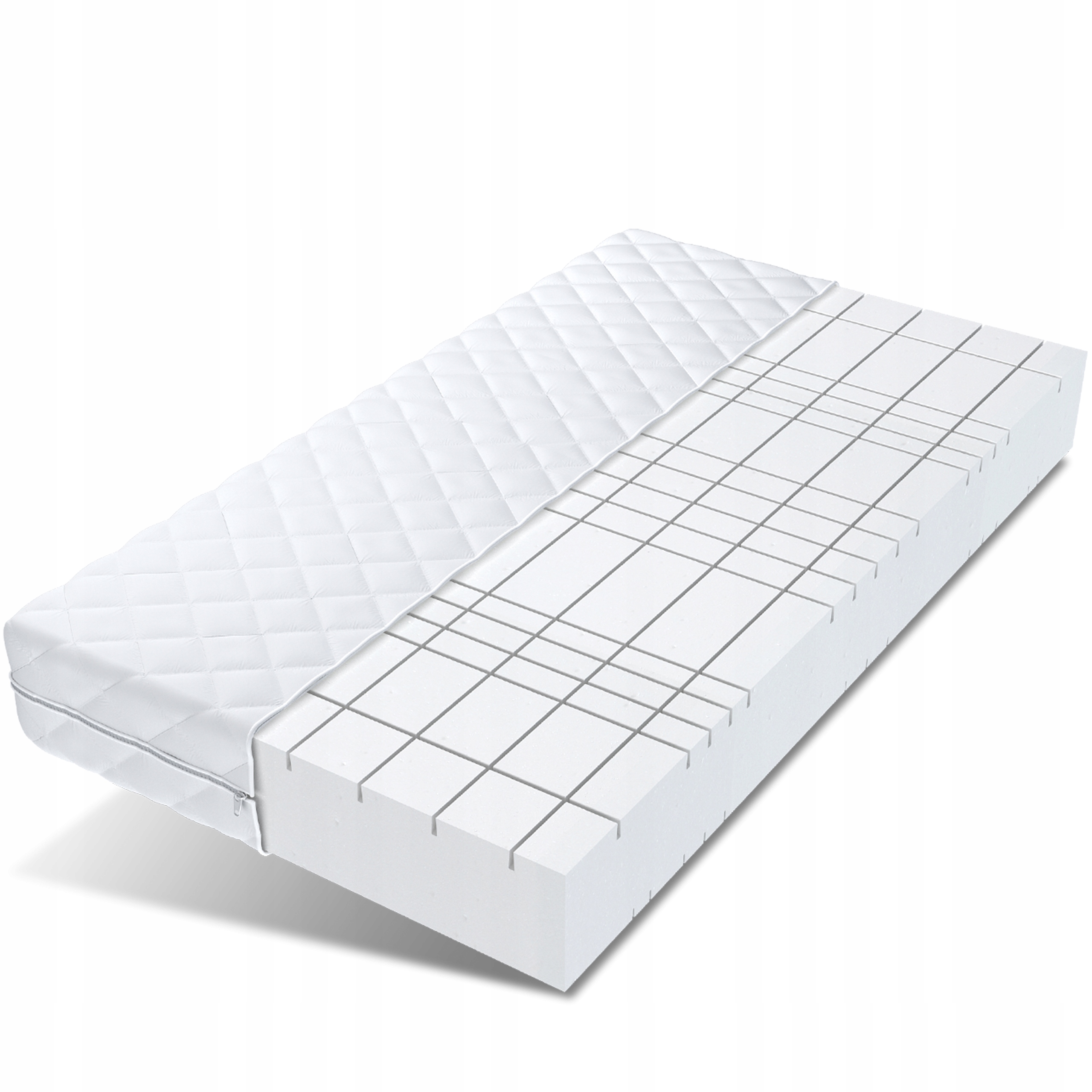 

Materac piankowy 180x200 strefowy Hr twardy Pearl