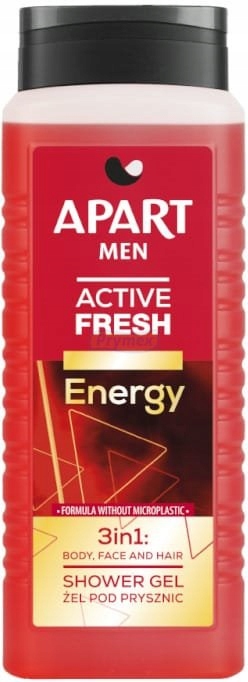 

Apart Men Żel pod Prysznic 3w1 Energy 500ml