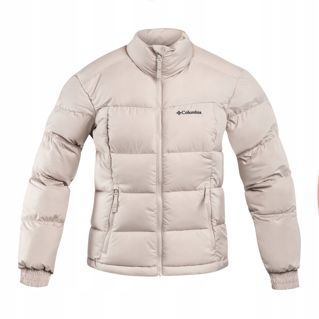 Dámská zimní prošívaná bunda bez kapuce Columbia Pike Lake Dark Stone S