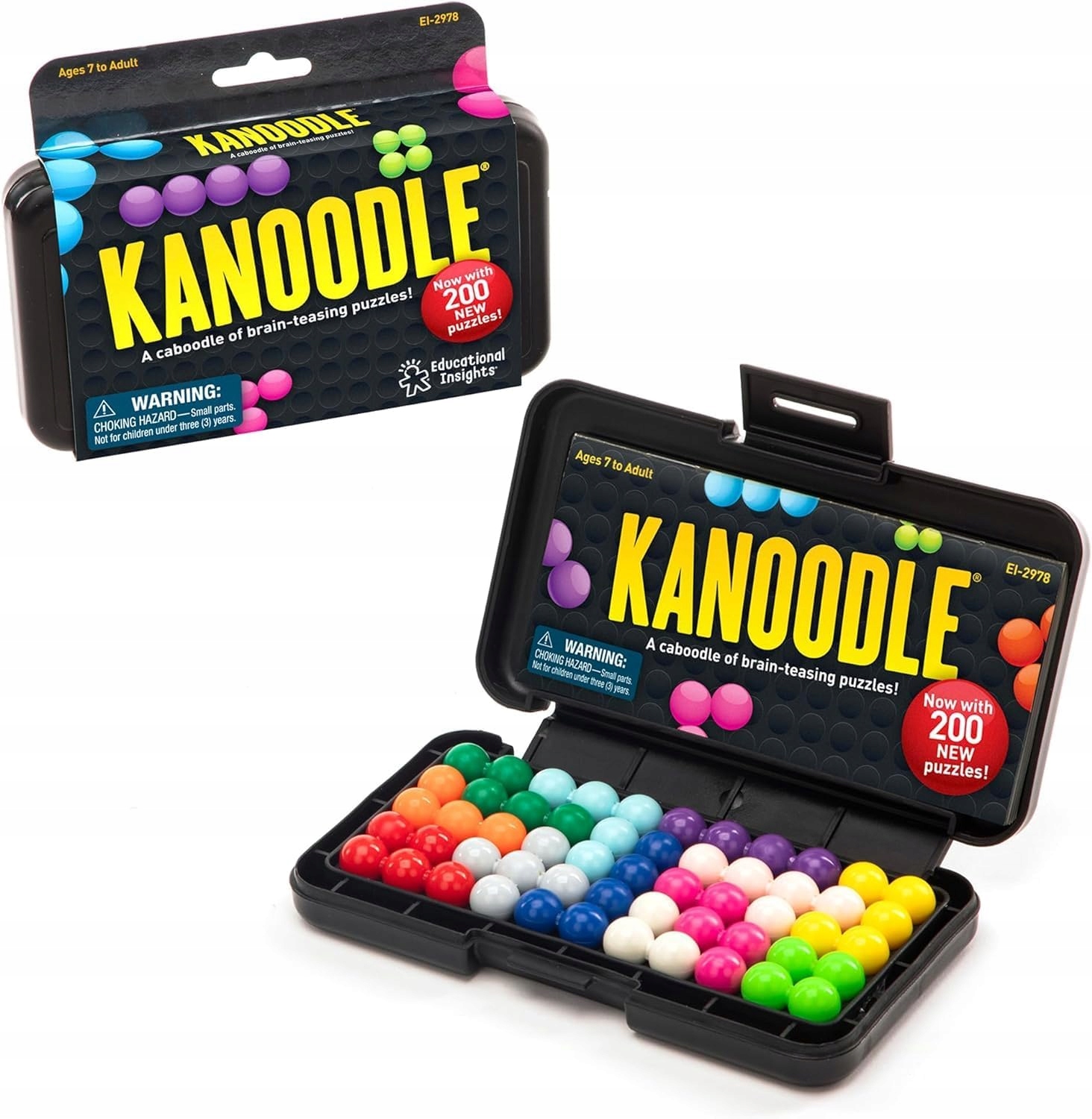 Learning Resources Kanoodle 3D łamigłówka gra logiczna puzzle zawiera 200 w