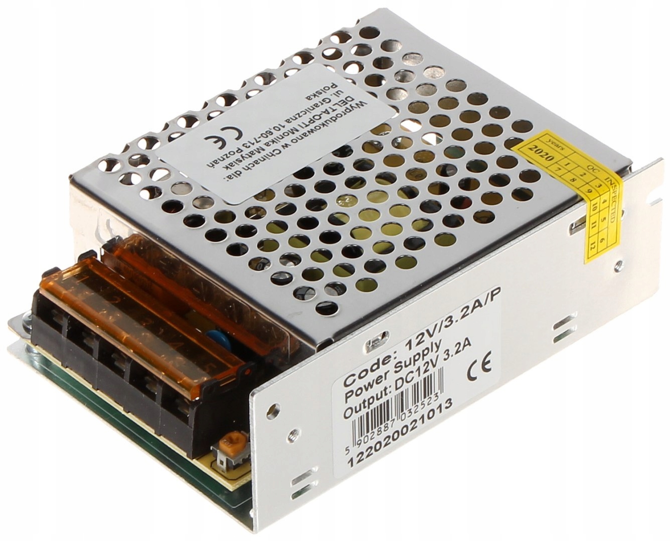 

Zasilacz Impulsowy 12V/3.2A/P