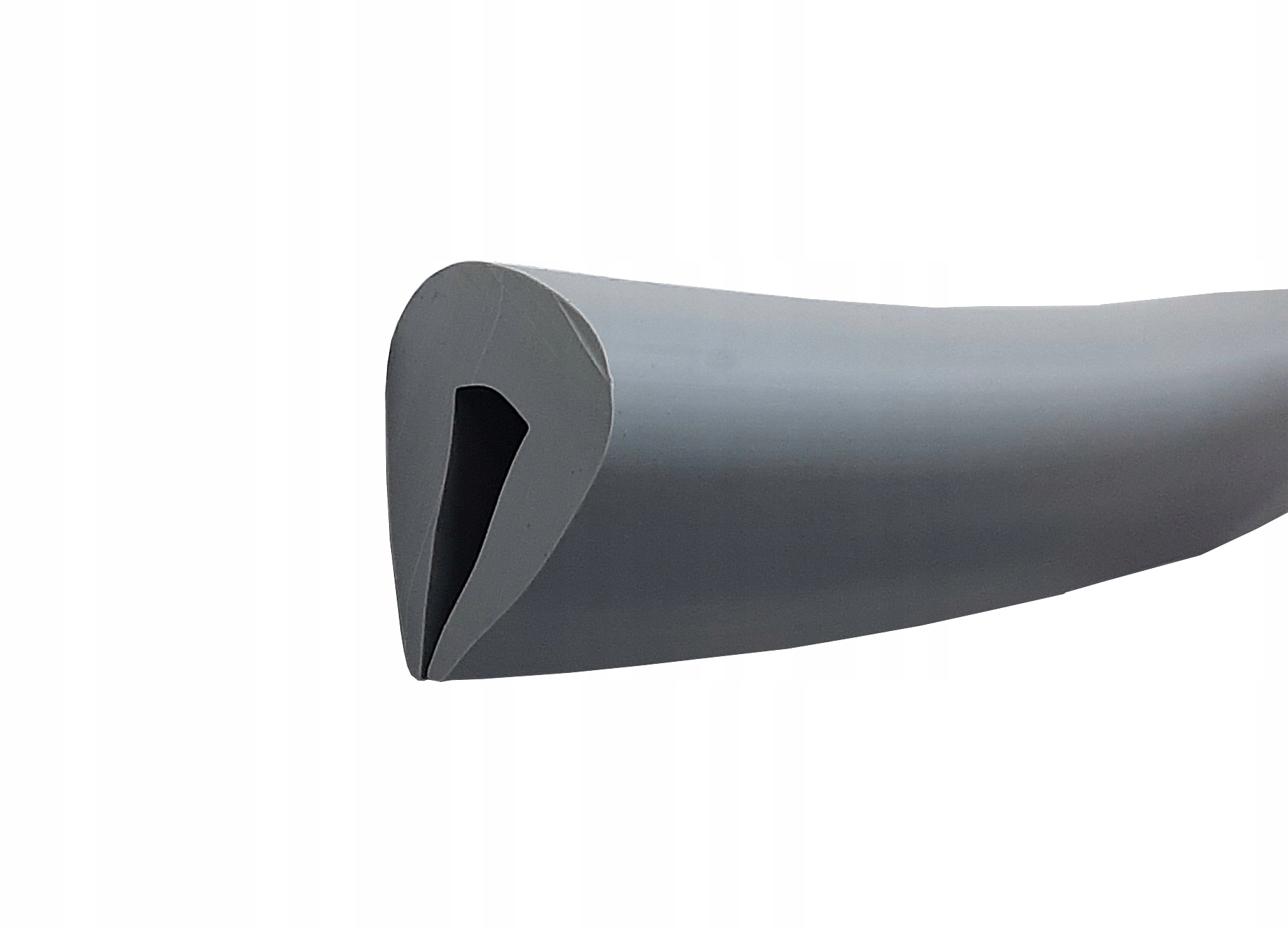 Odbojnica listwa obrzeże łodzi kajaka rowera 526 szara na rant 5 mm