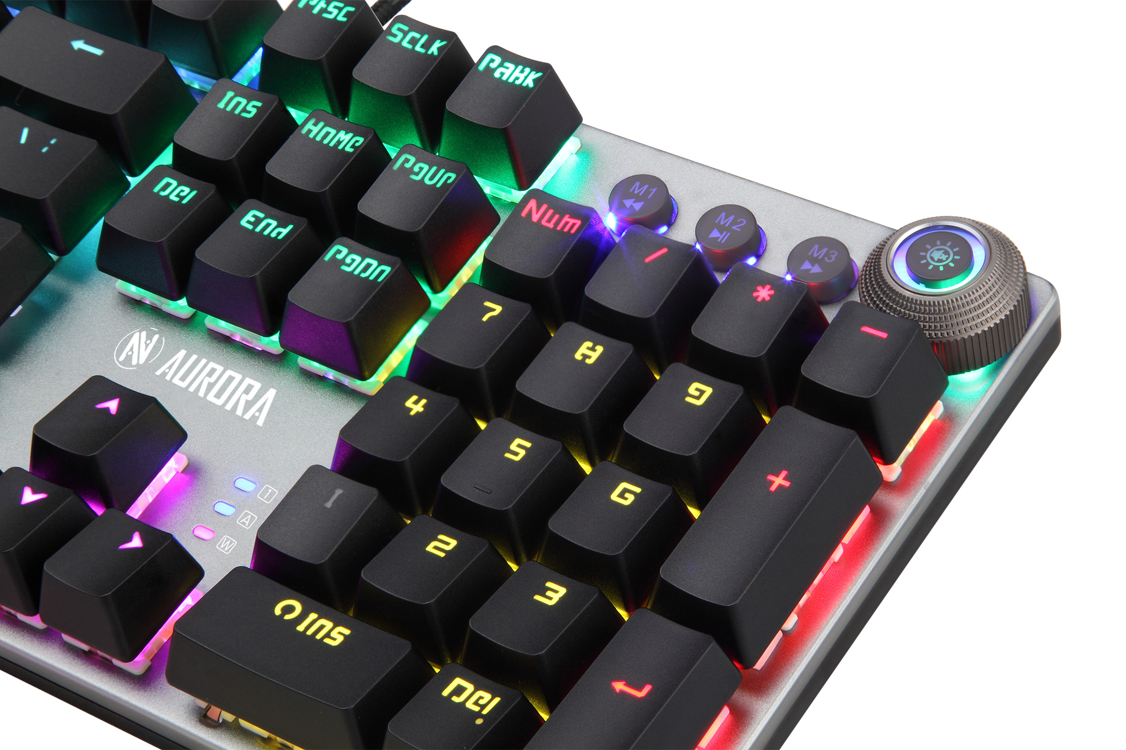 Klawiatura mechaniczna Ibox Aurora K-4 Rgb Gaming Red Switch