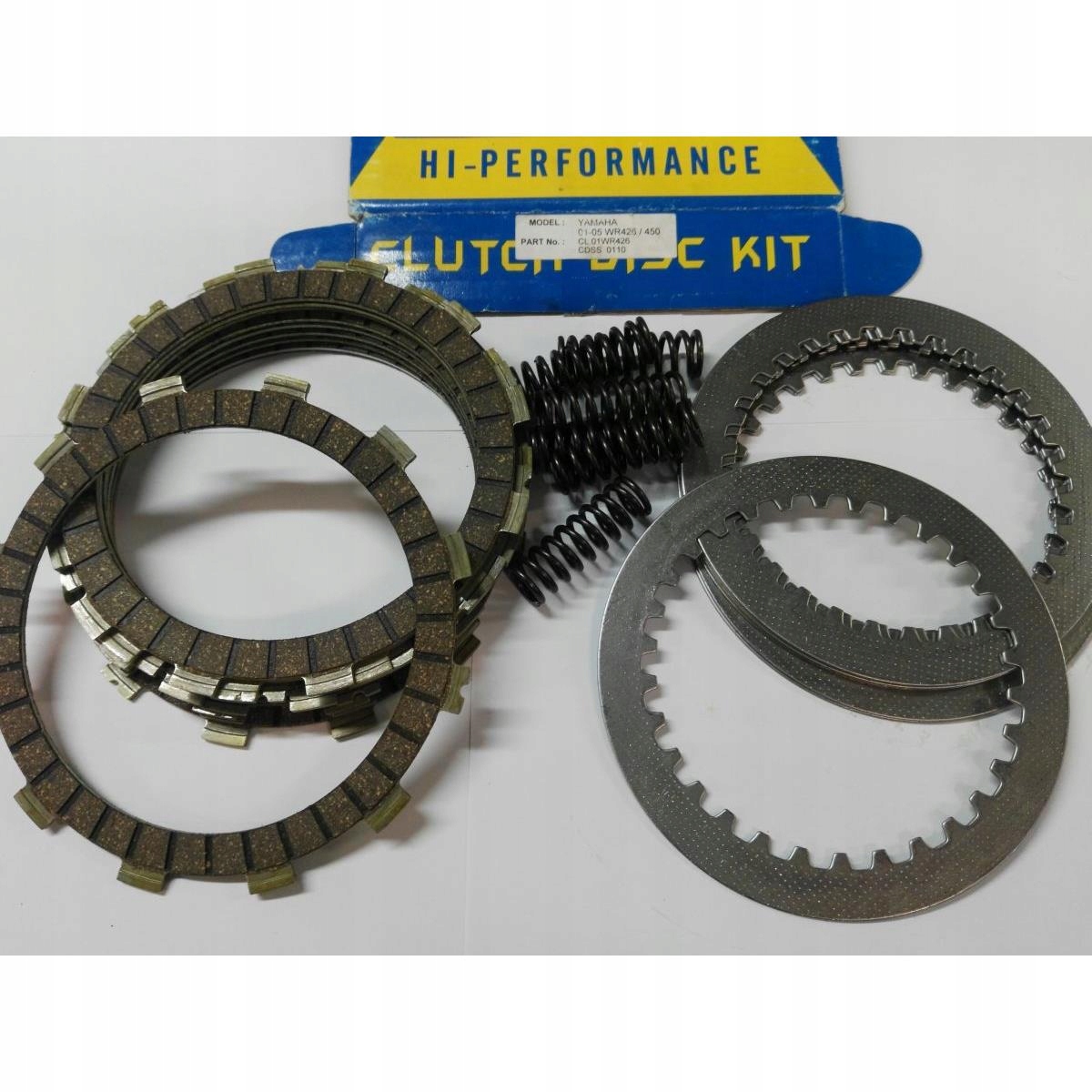 Aoki spojková sada Yamaha Wr 426/450 F 01-03 (kotúče, preložky, pružiny)