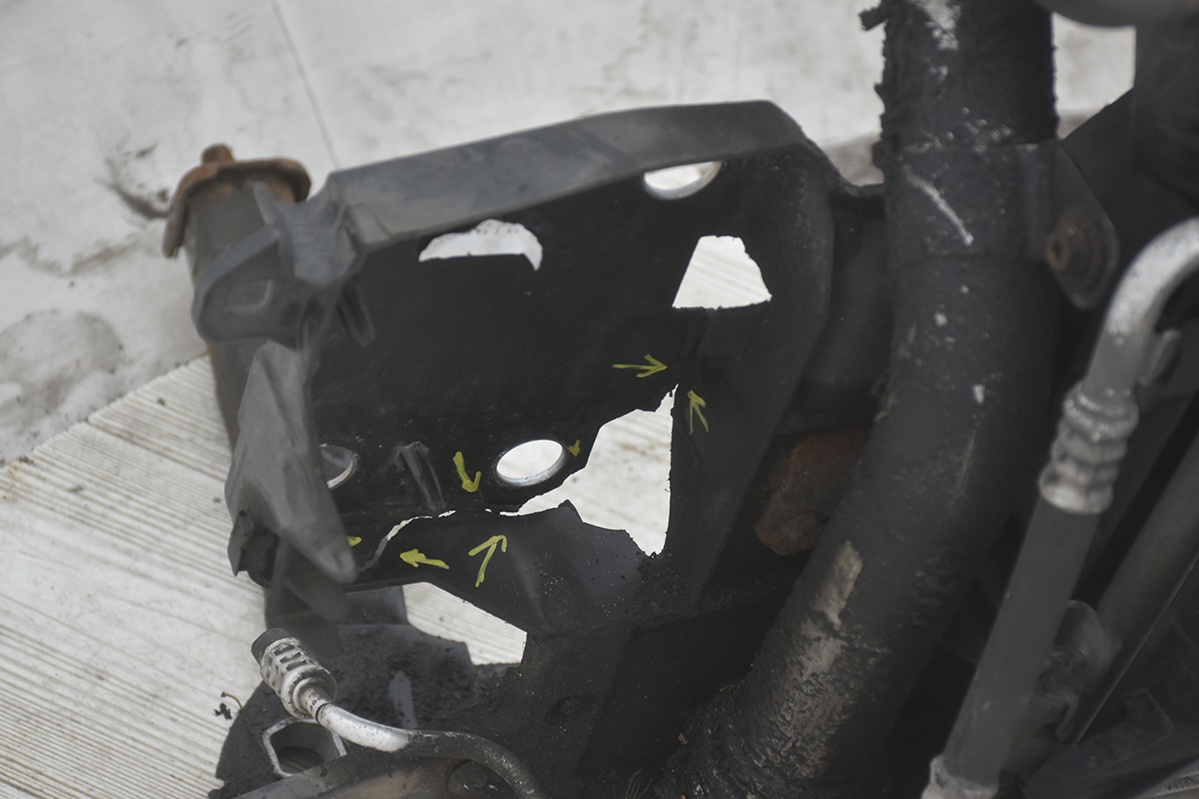 bar, wall front RENAULT MEGANE III 1.5DCI