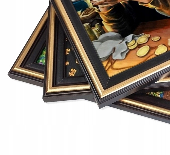 PORTRET ŻYDA Z PIENIĄŻKIEM ŻYD NA SZCZĘŚCIE OBRAZ Marka inna