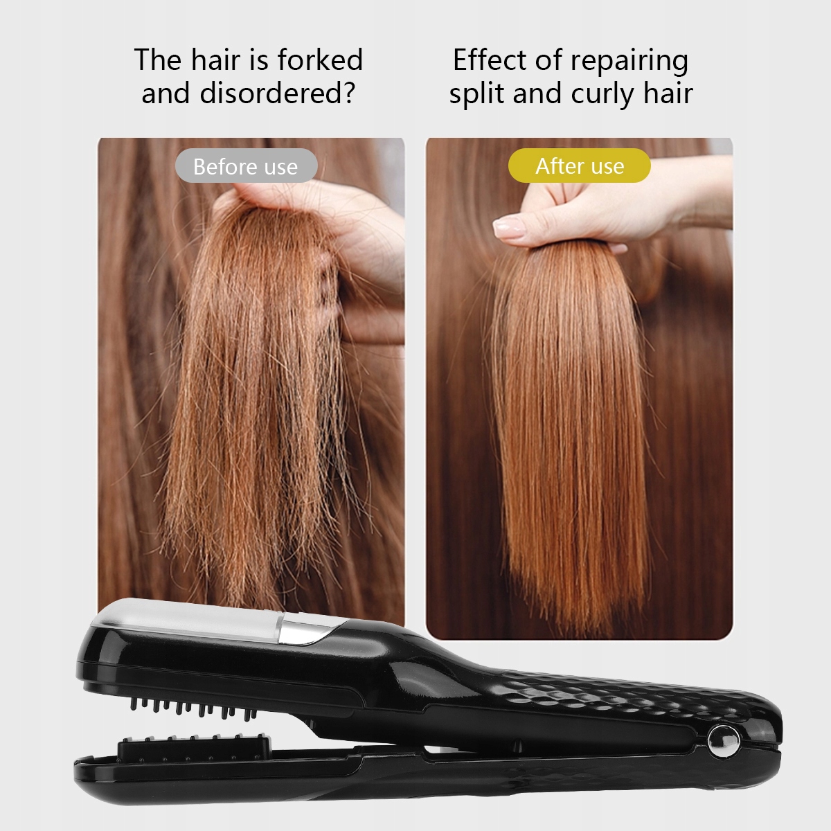 TRYMER SZCZOTKA DO WŁOSÓW ROZDWOJONYCH KOŃCÓWEK usb akumulator Model 1BE3085BK