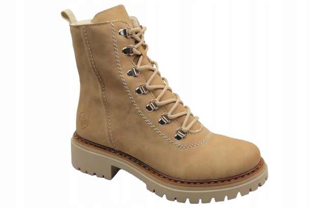 Dámské kozačky Rieker 72643-60 37 Béžová