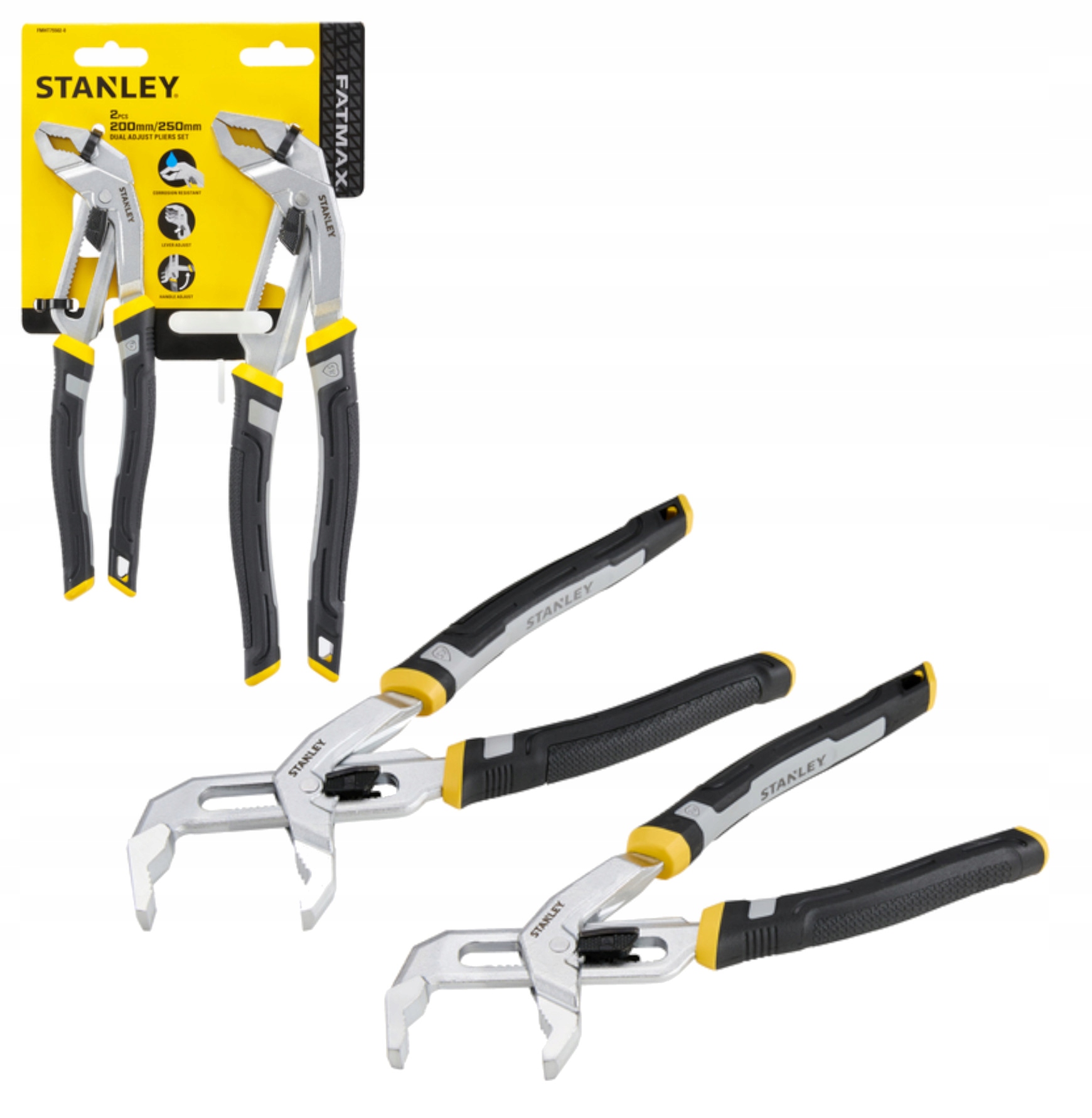 Stanley Fatmax Sada nastavitelných hydraulických kleští 2 ks FMHT75502