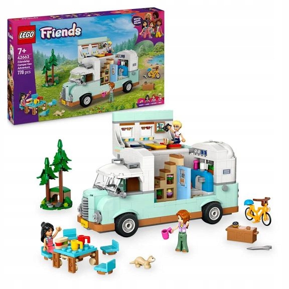 Lego Friends Dobrodružství v karavanu přátel 42663