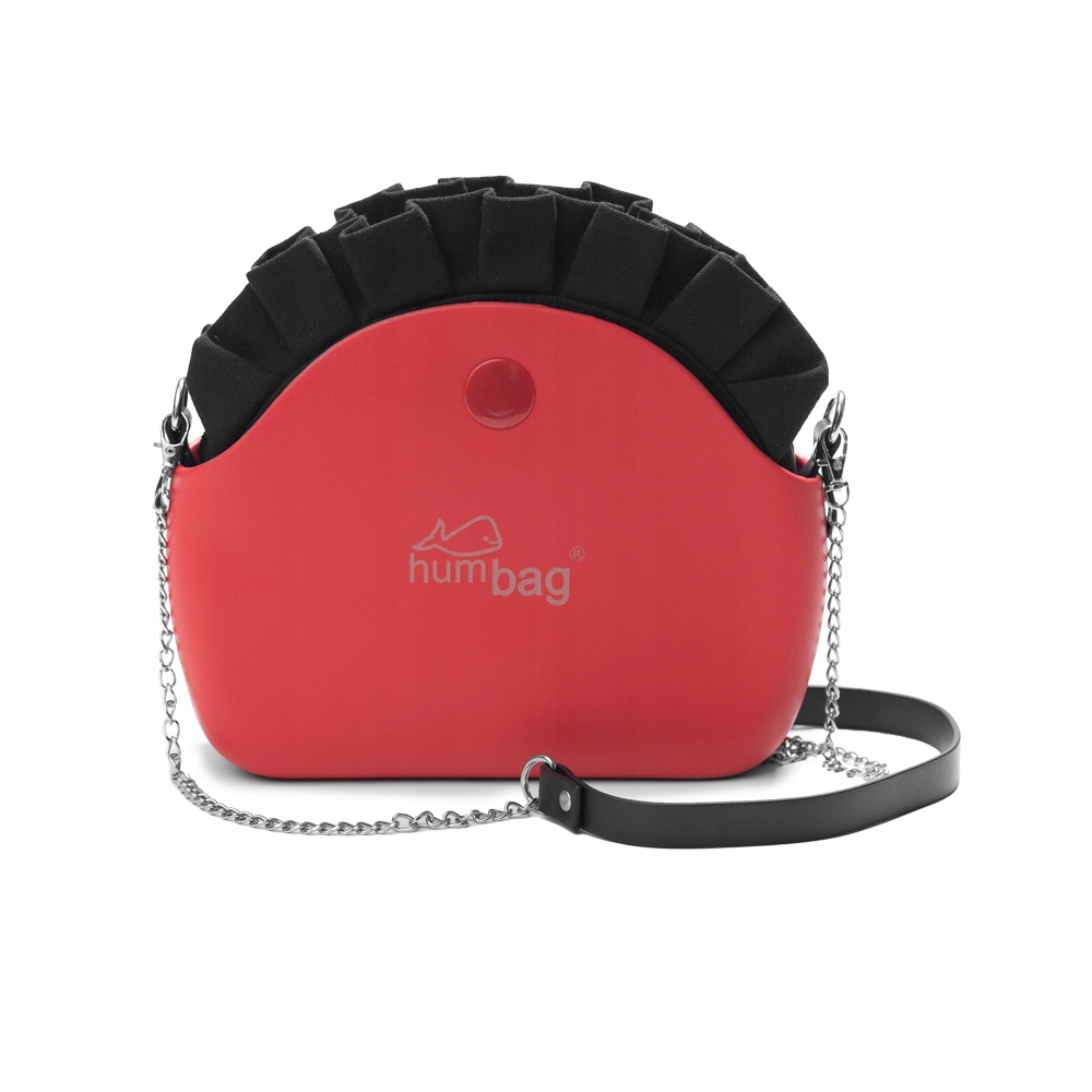 Taška Humbag Obag Handy Red Black frill Komplet