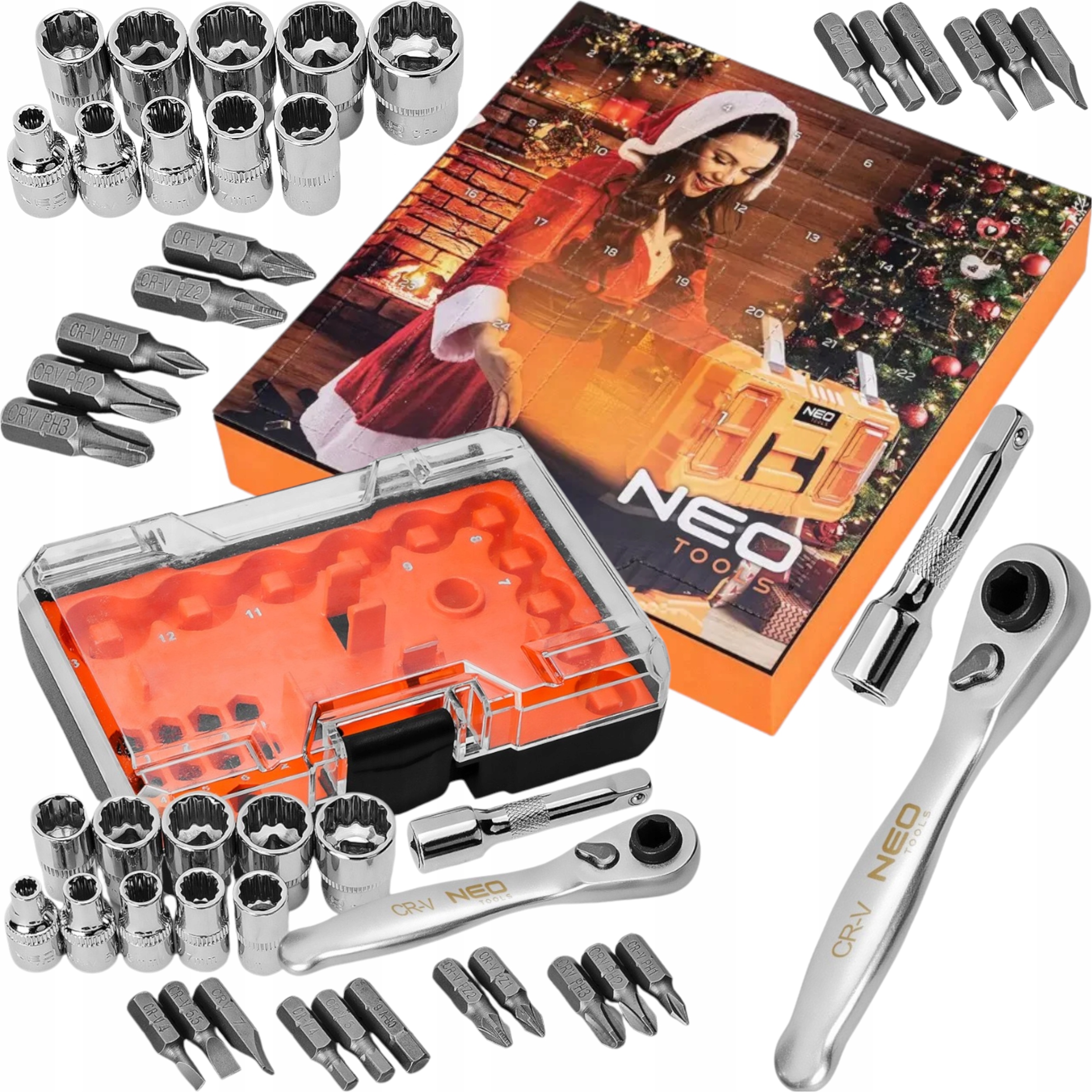 Adventní Kalendář Pro Mechanika A Kutila 24 Dní Kufr S Nářadím XL