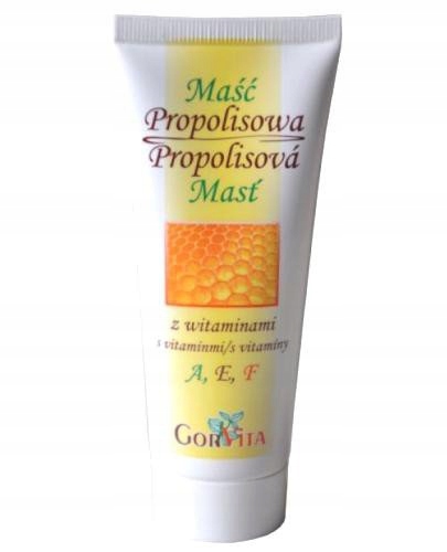 

Maść Propolisowa 10% z witaminami A,e,f 50 ml