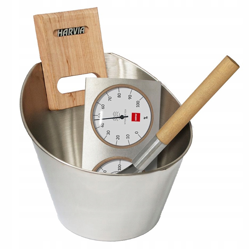 Príslušenstvo do sauny Harvia oceľový štartovací set saunový set