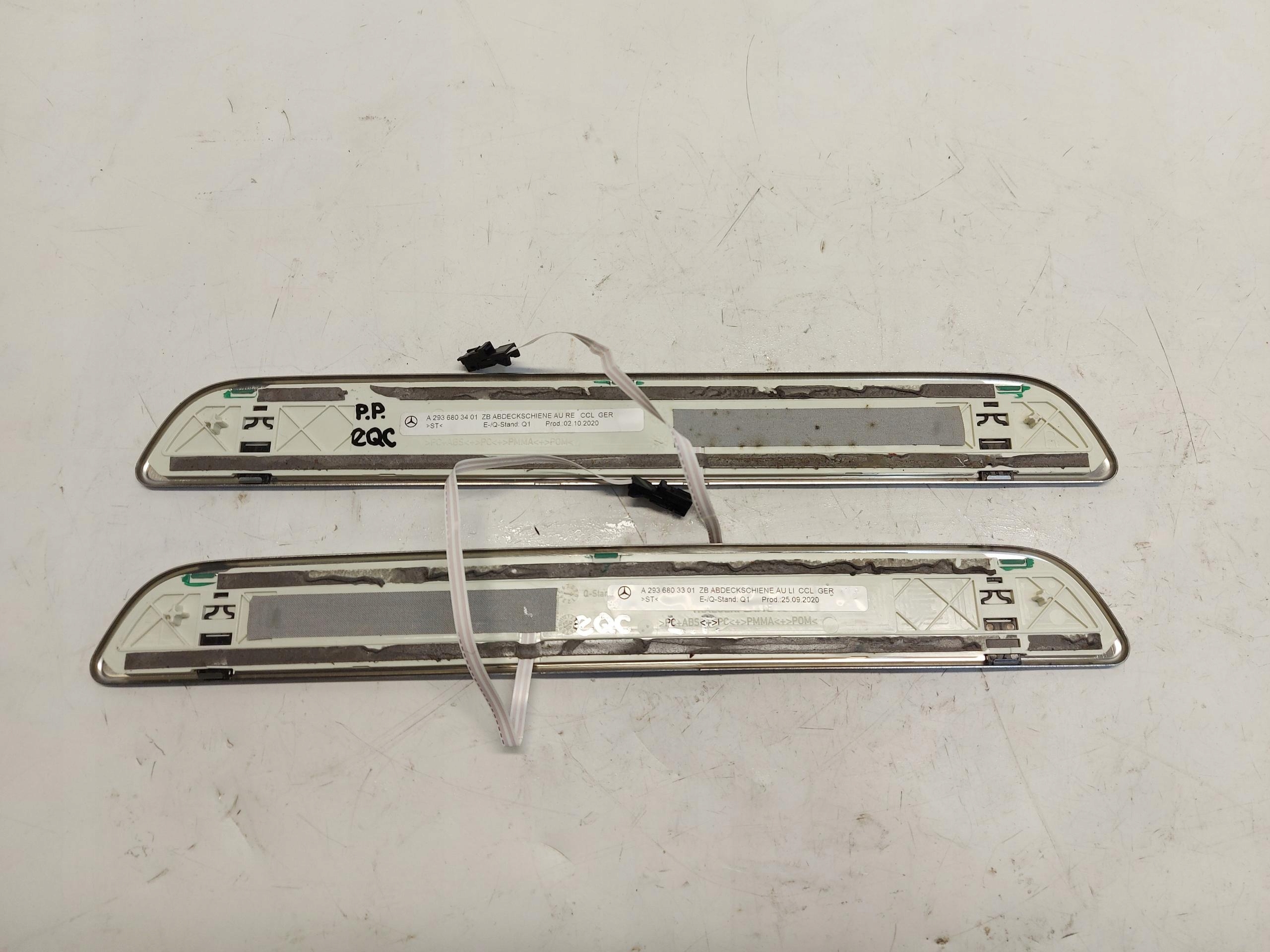 Mercedes EQC 400 W293 moulding threshold front right left KOMPLET A2936803301