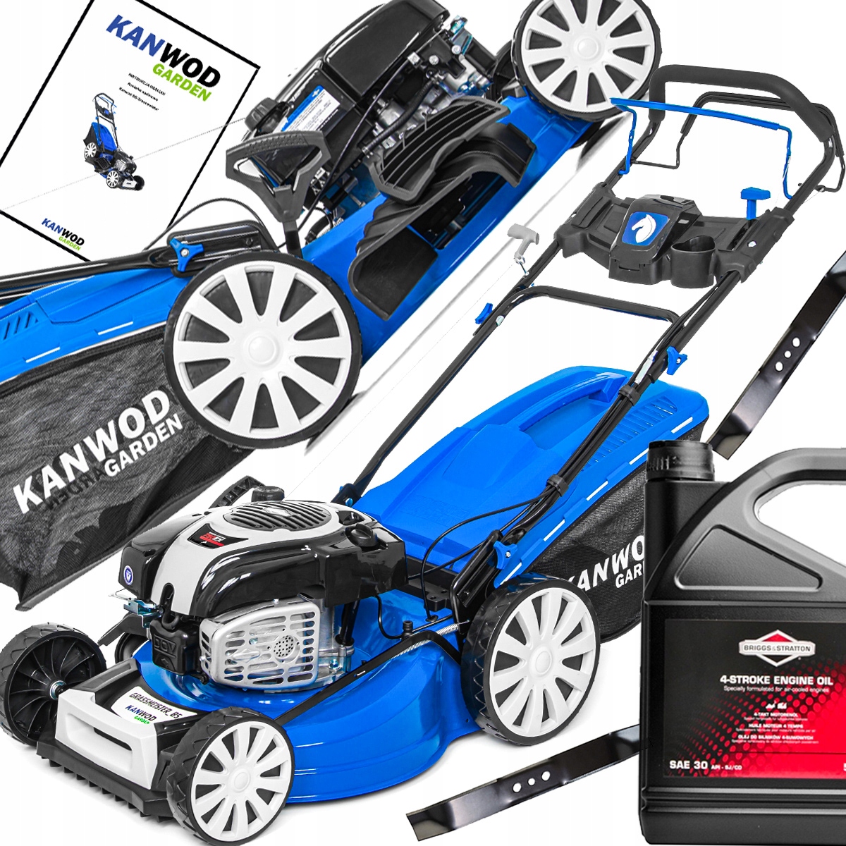 

Mocna Kosiarka Spalinowa Napęd Briggs Stratton XXL
