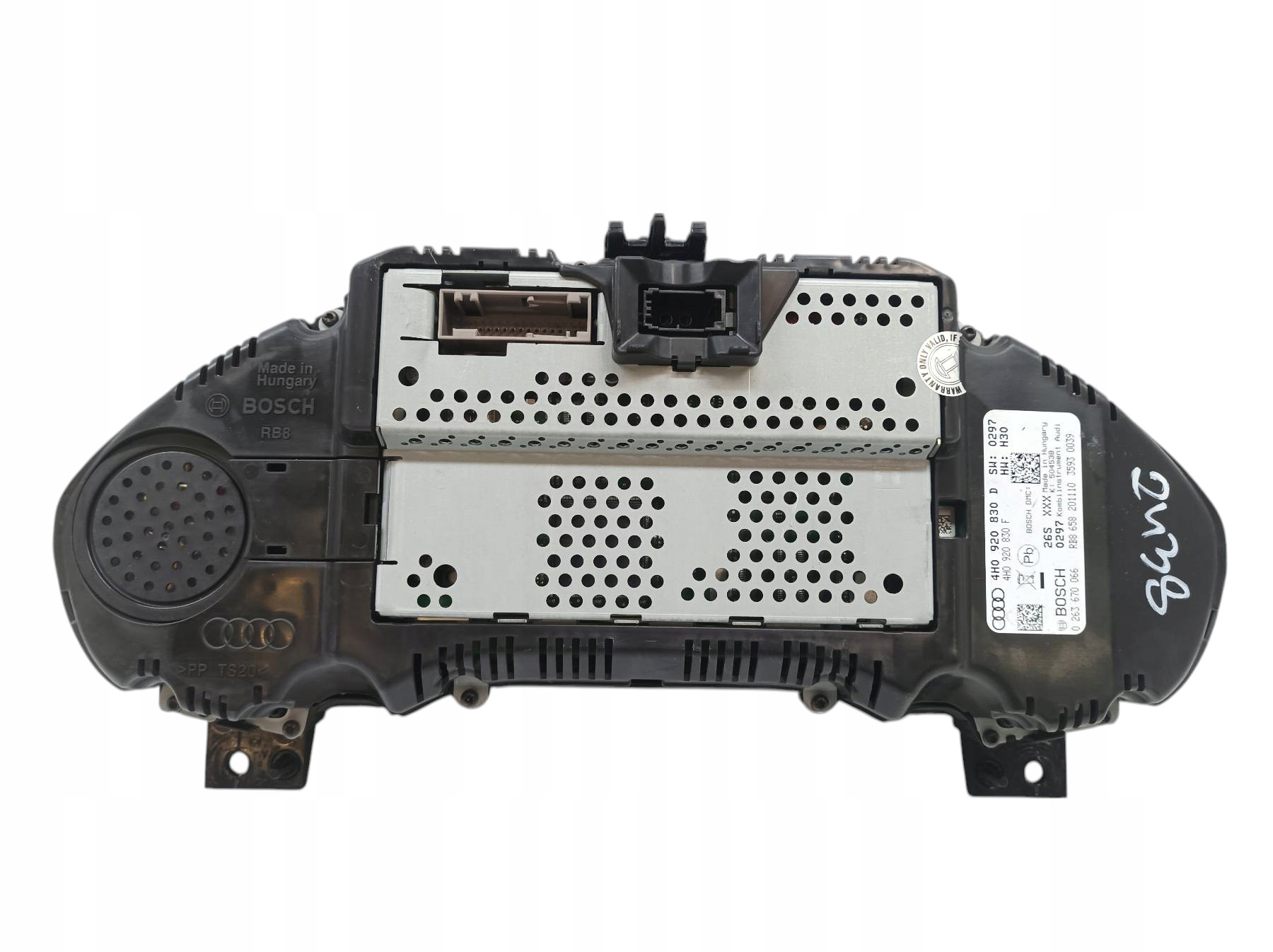 dials 4H0920830D Audi A8 III (2010- ) D4