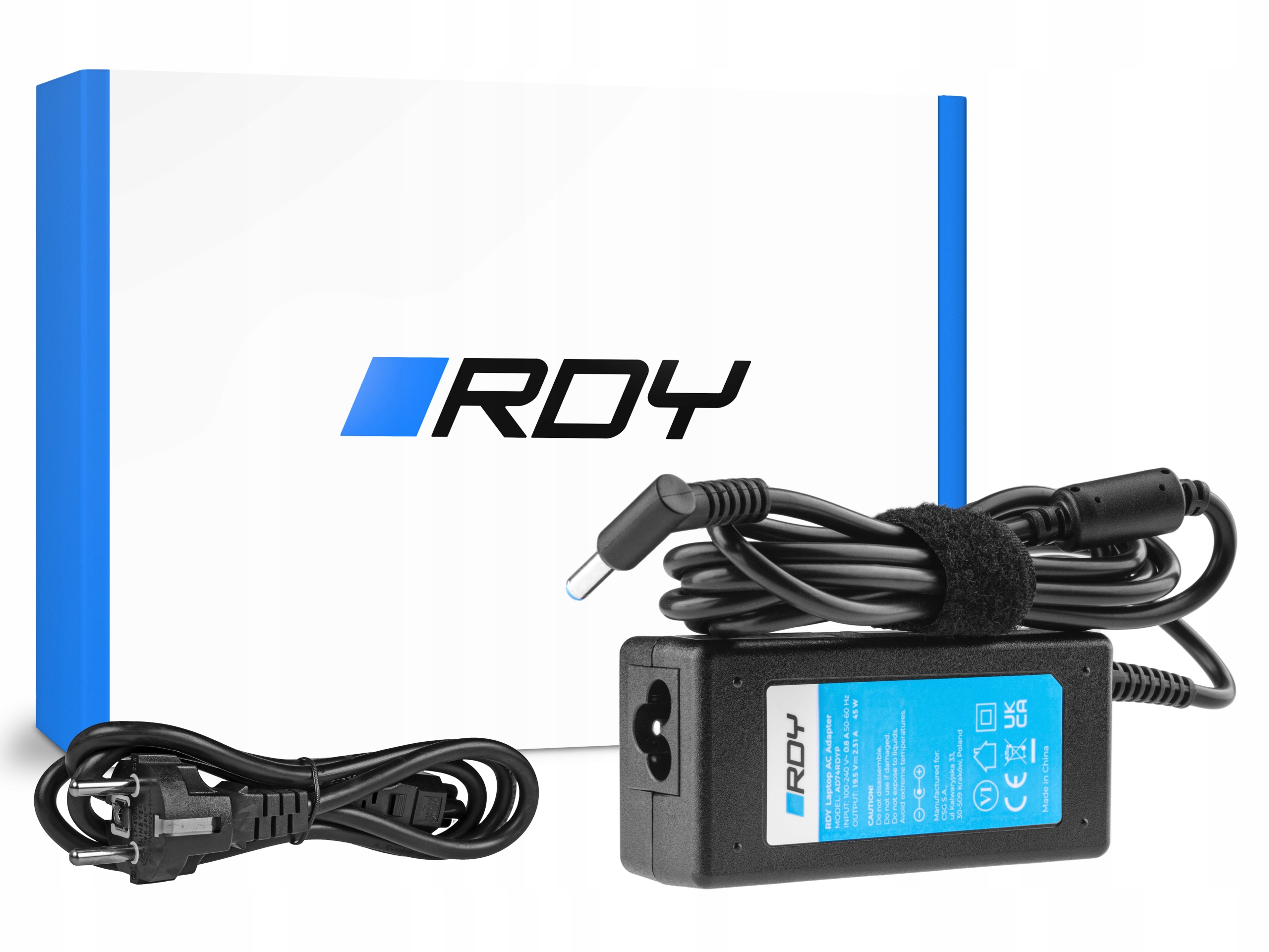 

Zasilacz Ładowarka do Hp 45W 19.5V 2.31A 4.5-3.0mm