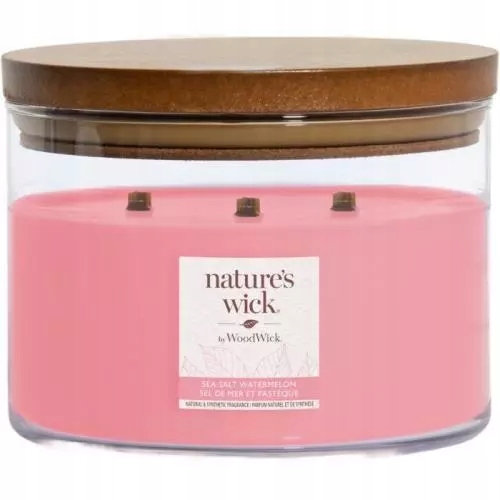 Wood Wick Tumbler svíčka Salt Watermelon 433g