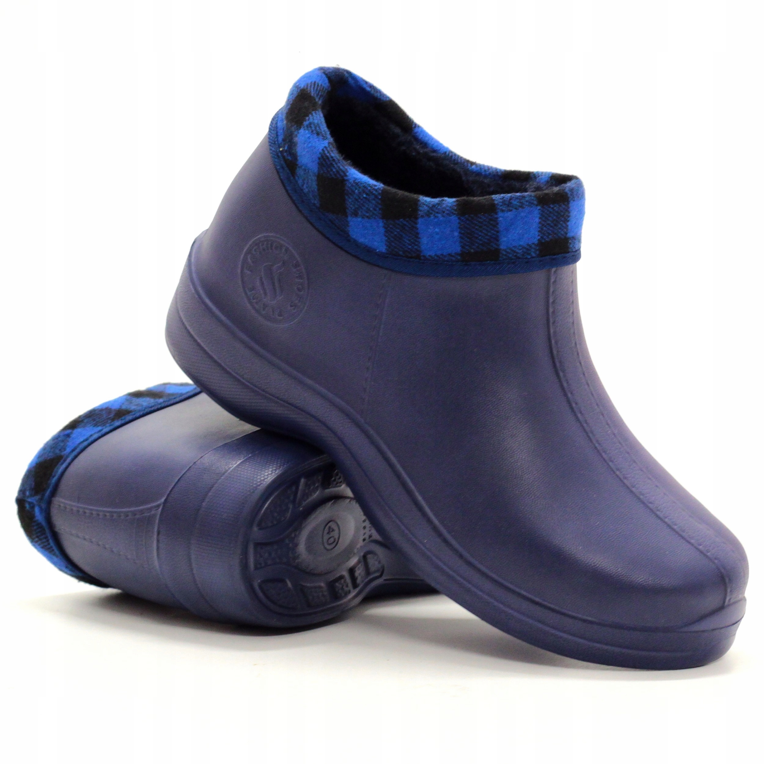 KALOSZE DAMSKIE GUMOWCE PIANKOWE KRÓTKIE OCIEPLANE Materiał zewnętrzny pianka