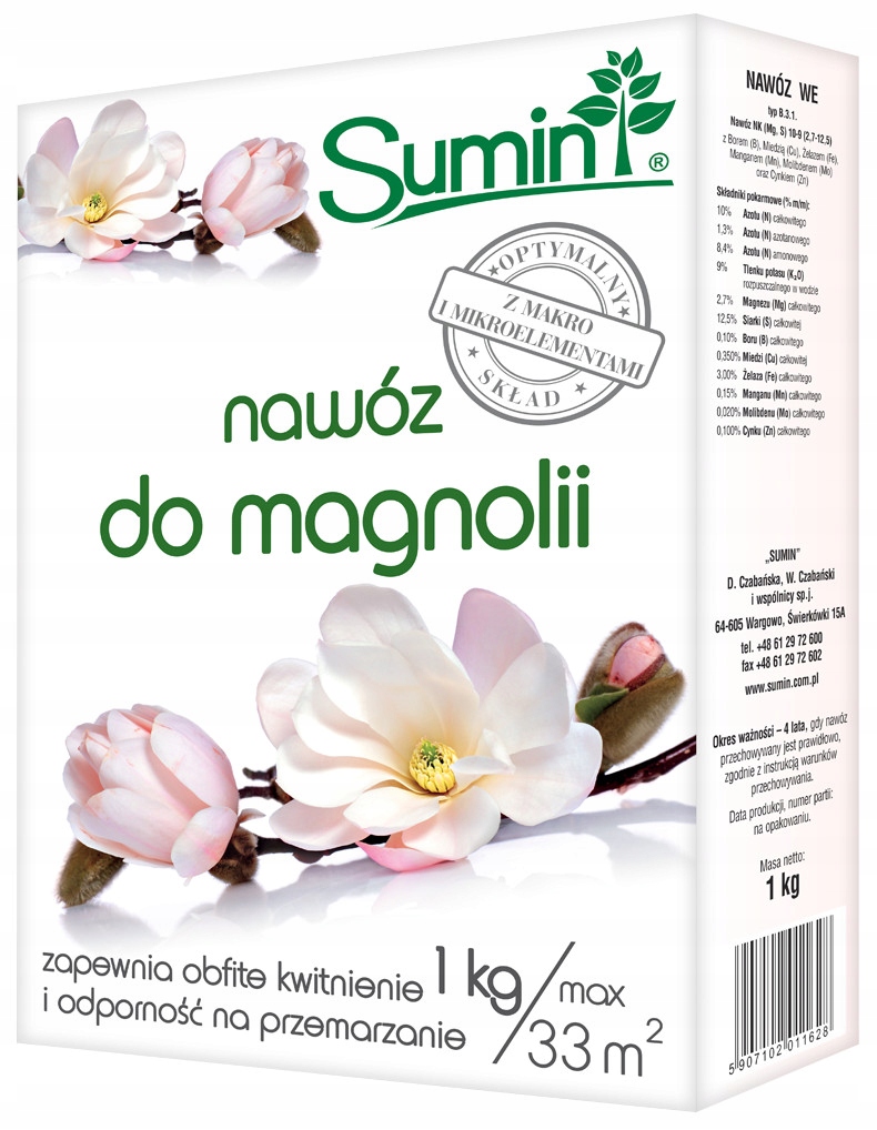 

Sumin Nawóz do magnolii wieloskładnikowy 1 kg