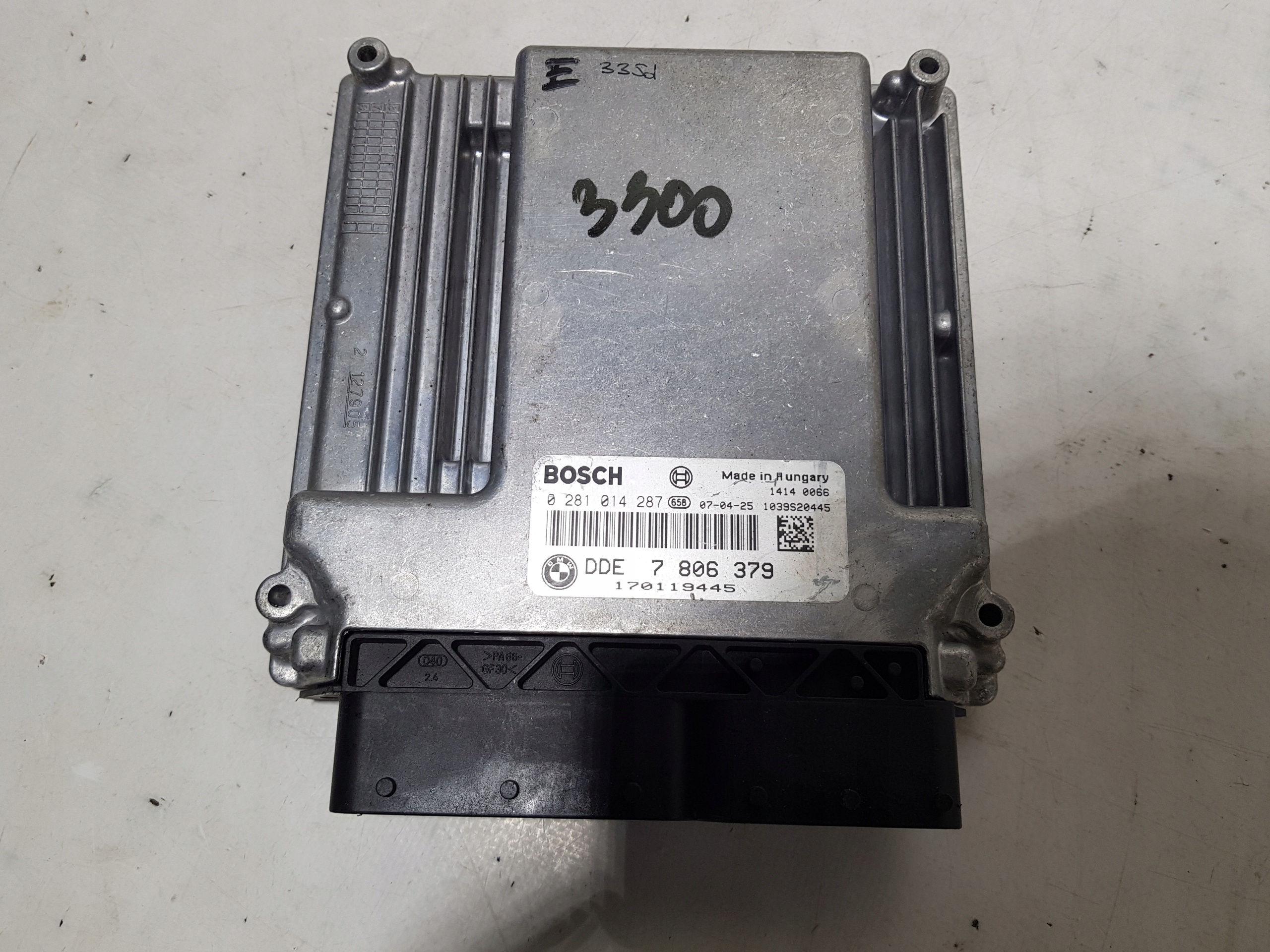 control unit computer of the engine BMW F10 F11 8513242