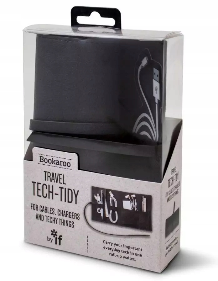 Bookaroo Travel Tech-Tidy Cestovní organizér černý