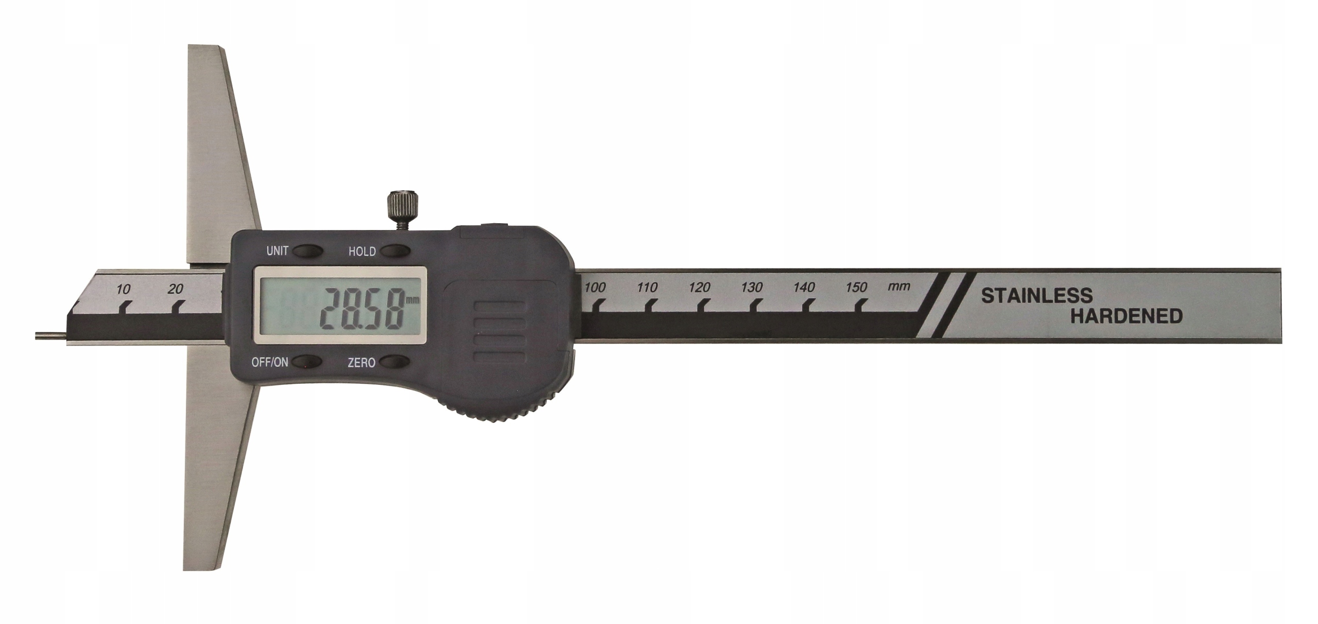 GŁĘBOKOŚCIOMIERZ CYFROWY Z IGŁĄ 150 x 100 mm 0.01