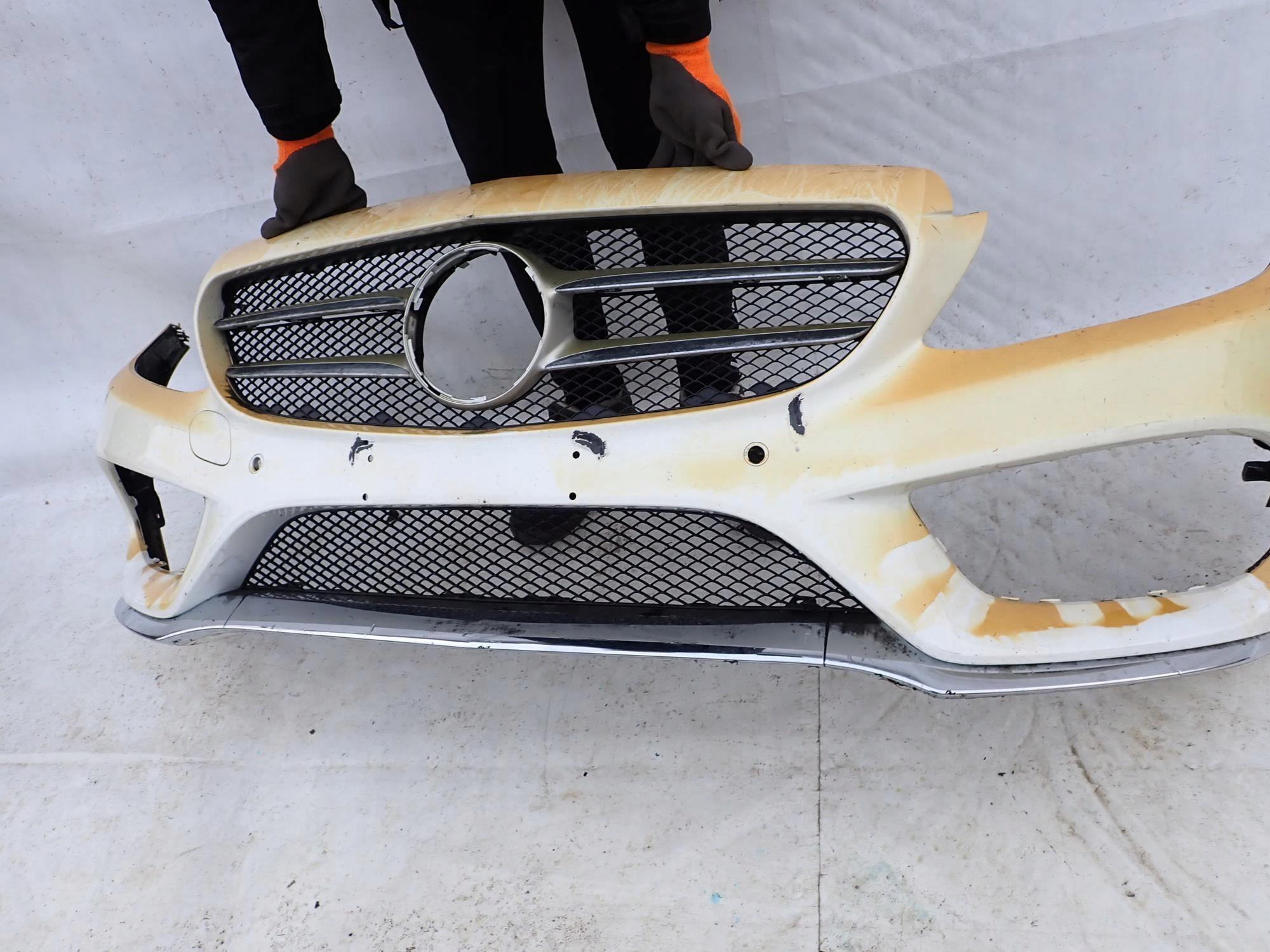 MERCEDES C-KLASA W205 AMG 14-18 bumper front PDC