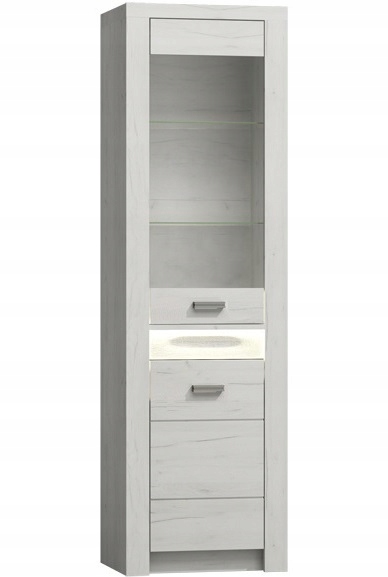 witryna narożna regał zamykany narożny Indiana 23