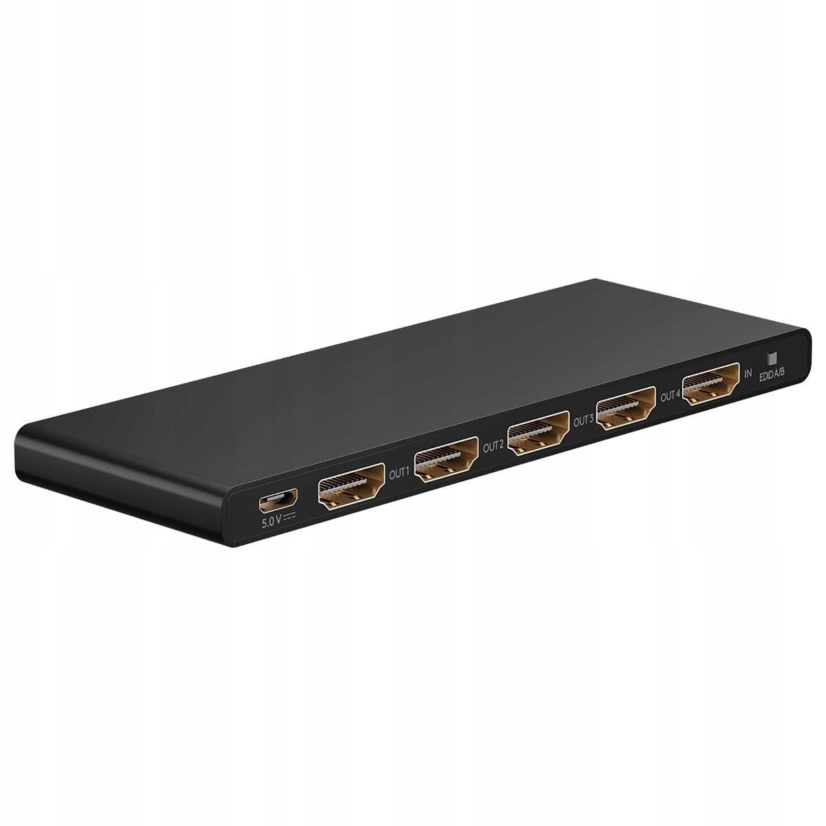 goobay Hdmi splitter 1 na 4, 4K 60Hz, černý, 58483
