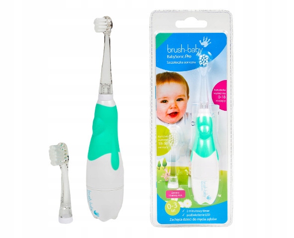 

Brush-baby Szczoteczka soniczna dla dzieci 0-3 lat