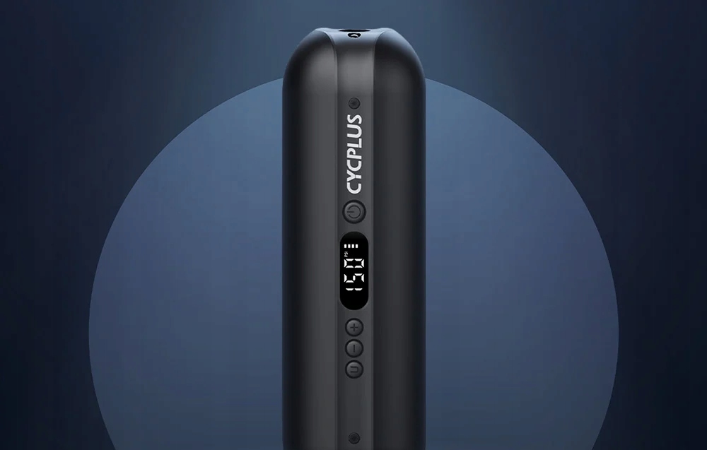 CYCPLUS ELEKTRYCZNA POMPKA DO PIŁEK OPON Z FUNKCJĄ POWERBANKA 2X2600MAH Marka Cycplus