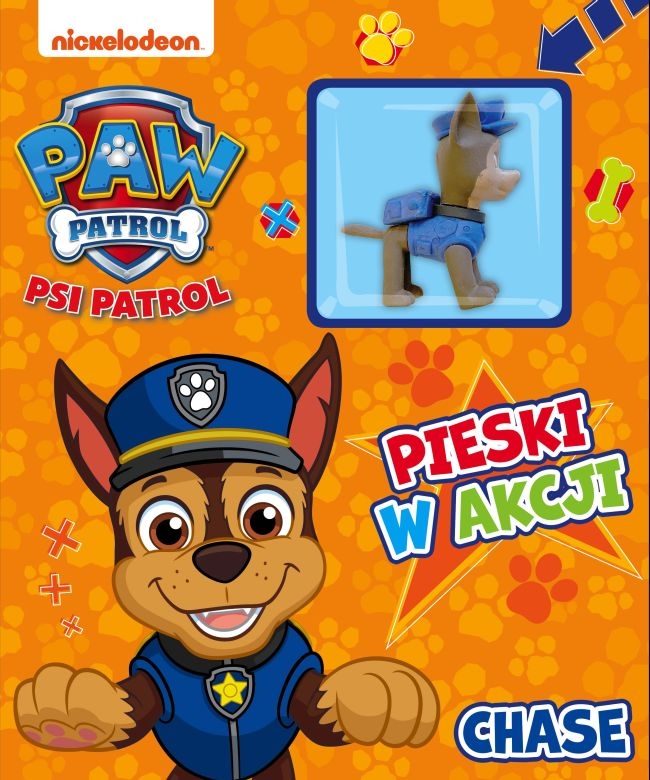 

Psi Patrol Pieski w akcji 1 Chase (z figurką) Kd